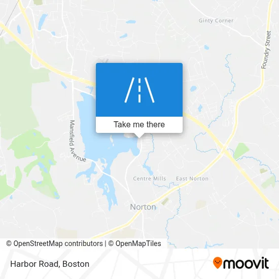 Harbor Road map