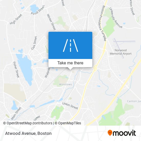 Mapa de Atwood Avenue