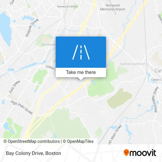 Bay Colony Drive map