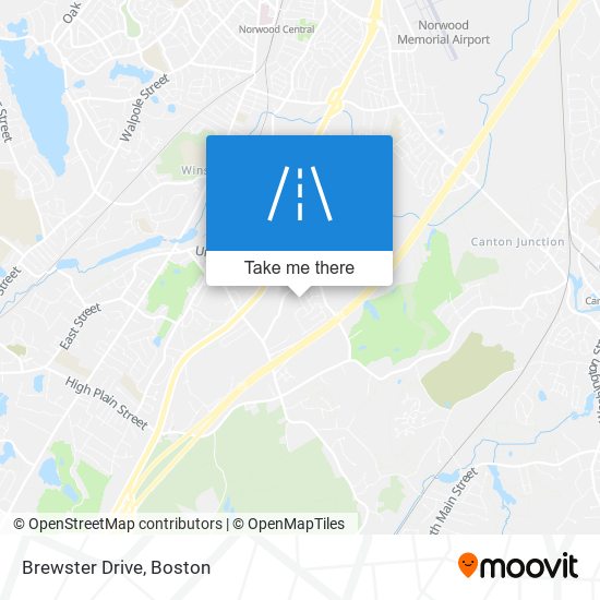 Brewster Drive map