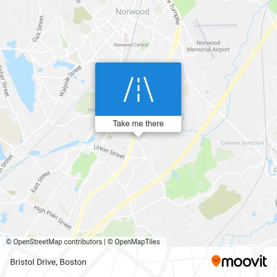 Bristol Drive map