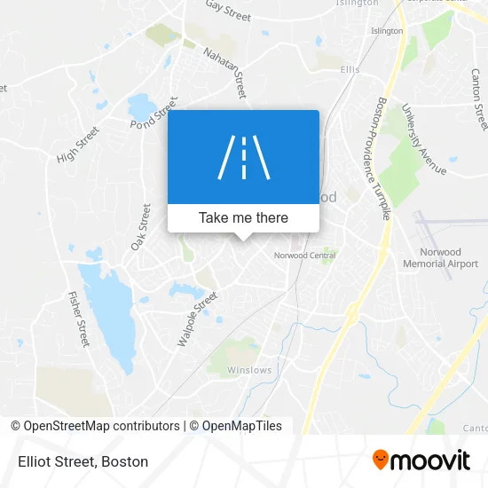 Elliot Street map