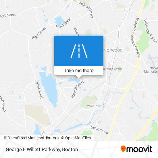 George F Willett Parkway map