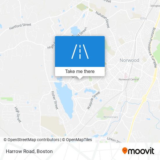 Harrow Road map