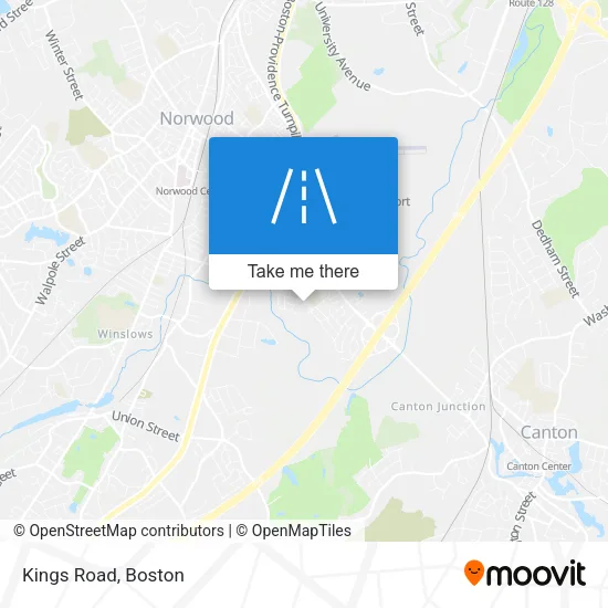 Kings Road map