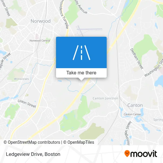 Ledgeview Drive map