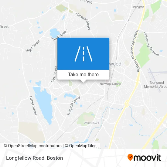 Longfellow Road map