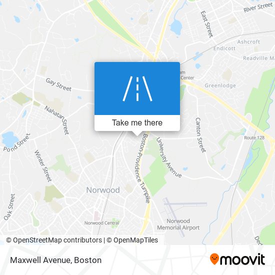 Maxwell Avenue map