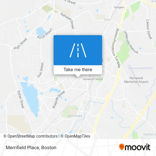Merrifield Place map