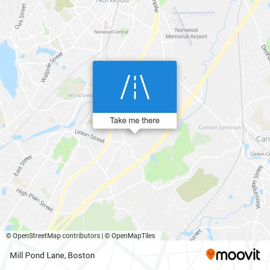 Mill Pond Lane map