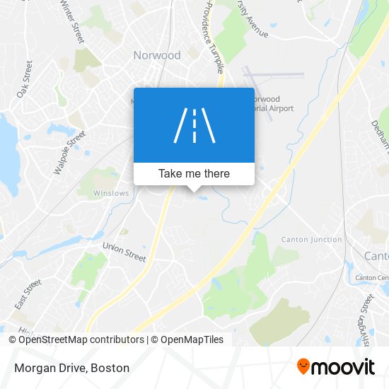 Morgan Drive map