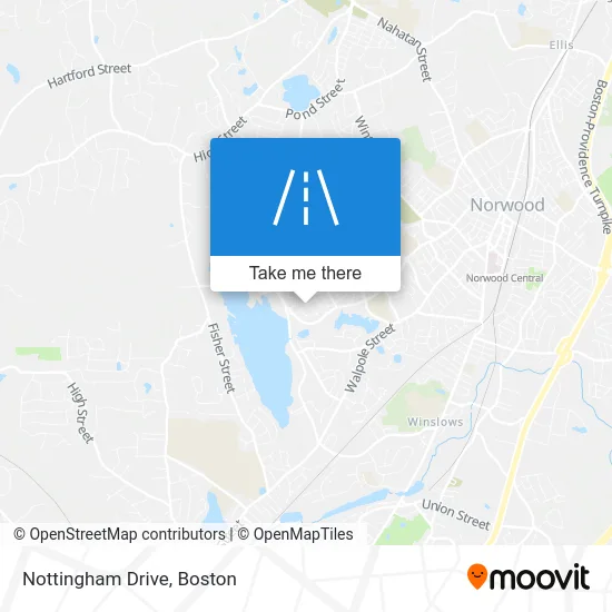Nottingham Drive map