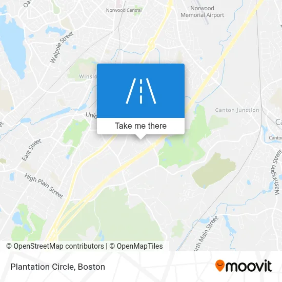 Plantation Circle map