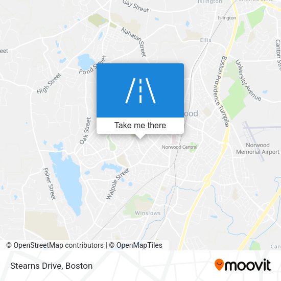 Mapa de Stearns Drive
