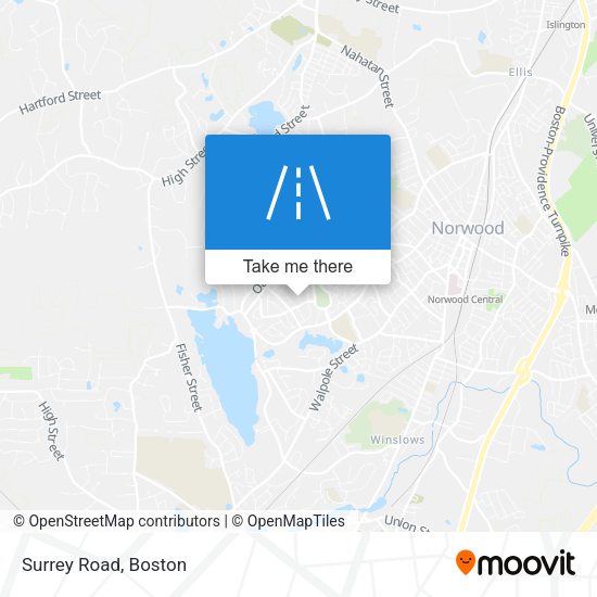 Mapa de Surrey Road