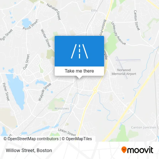 Willow Street map