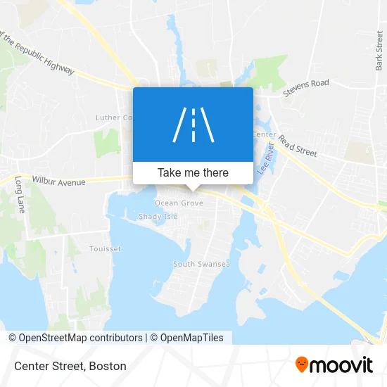 Center Street map