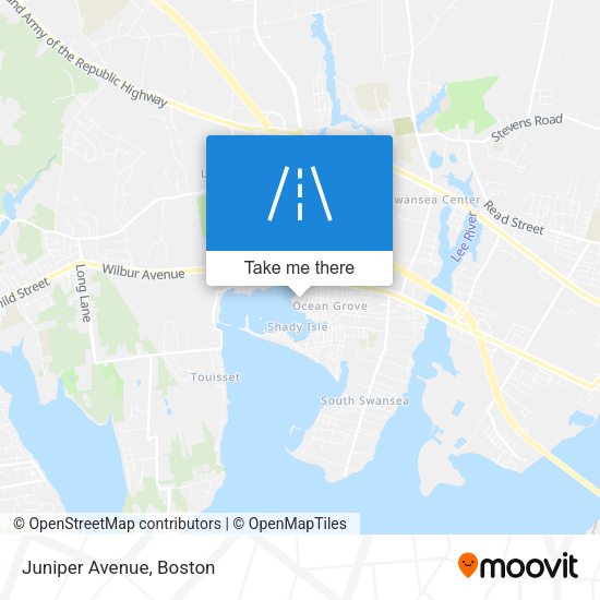 Mapa de Juniper Avenue