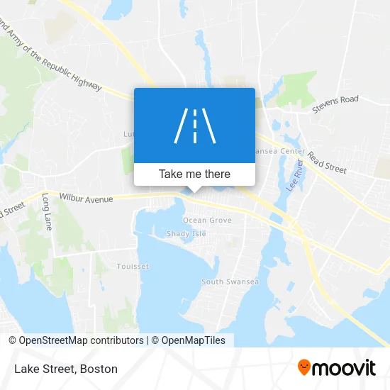 Lake Street map