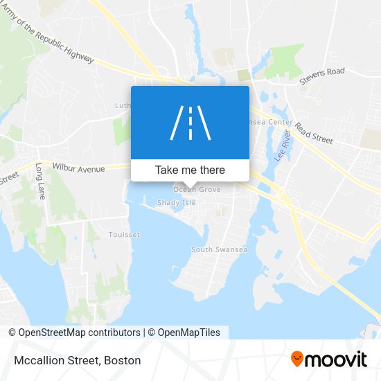 Mapa de Mccallion Street