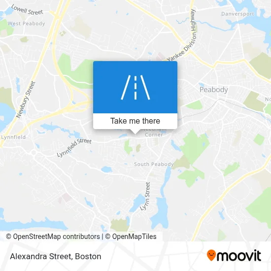 Alexandra Street map