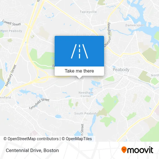 Centennial Drive map