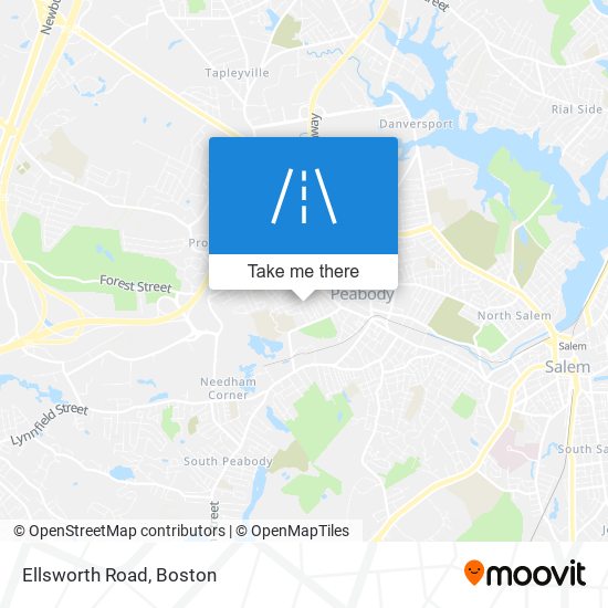 Ellsworth Road map