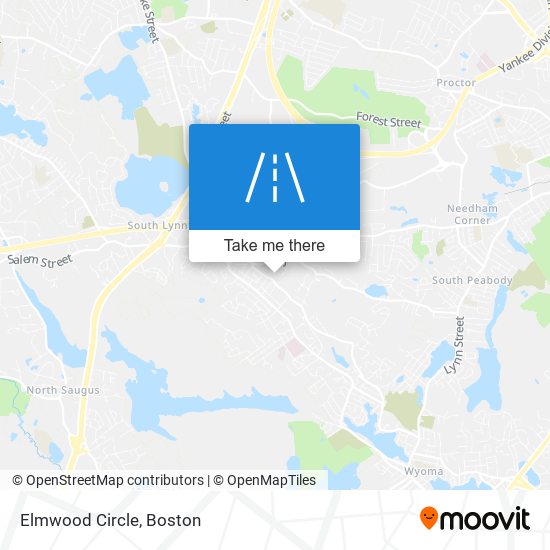 Elmwood Circle map