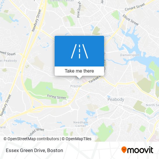 Essex Green Drive map