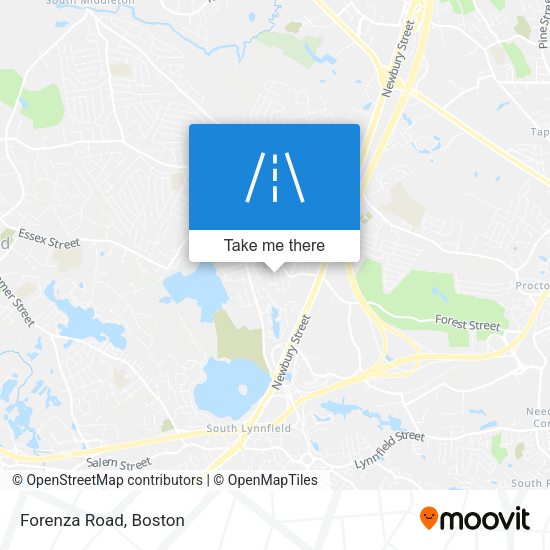 Mapa de Forenza Road