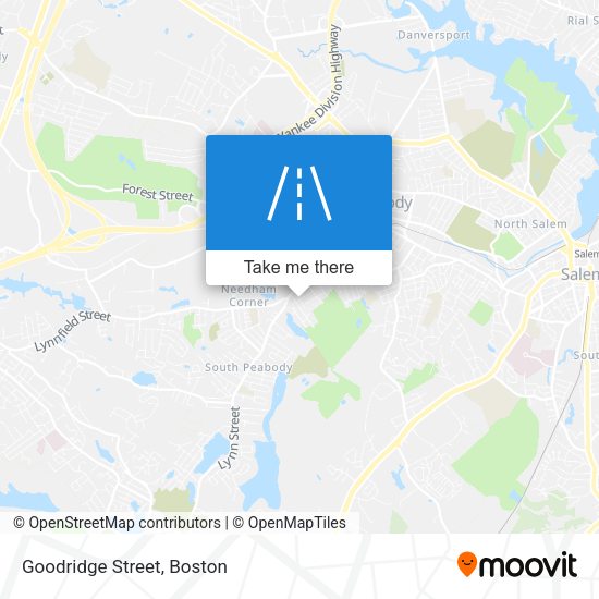 Mapa de Goodridge Street
