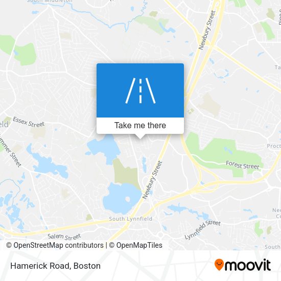 Mapa de Hamerick Road