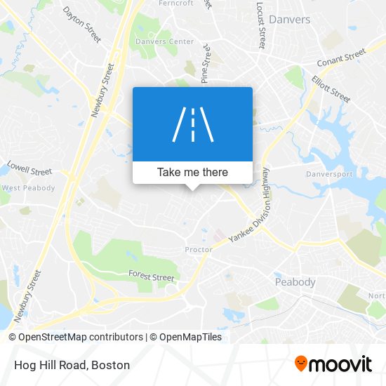 Mapa de Hog Hill Road