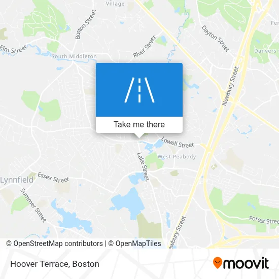 Hoover Terrace map