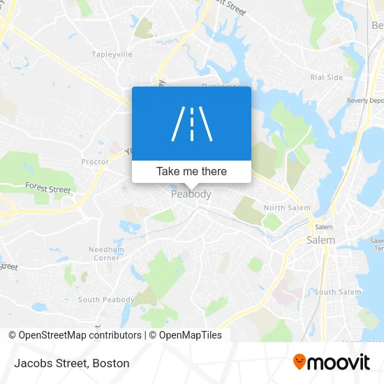 Jacobs Street map