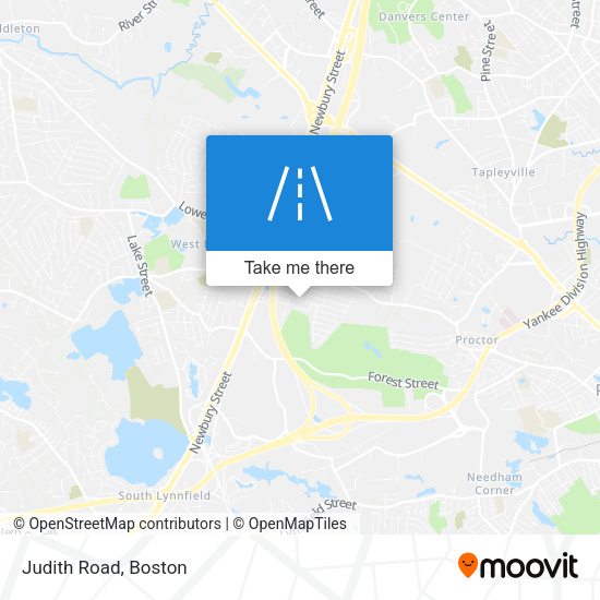 Mapa de Judith Road