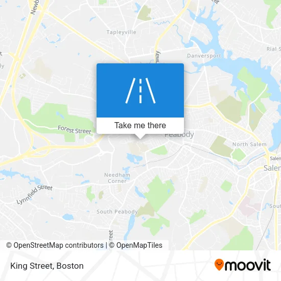 King Street map