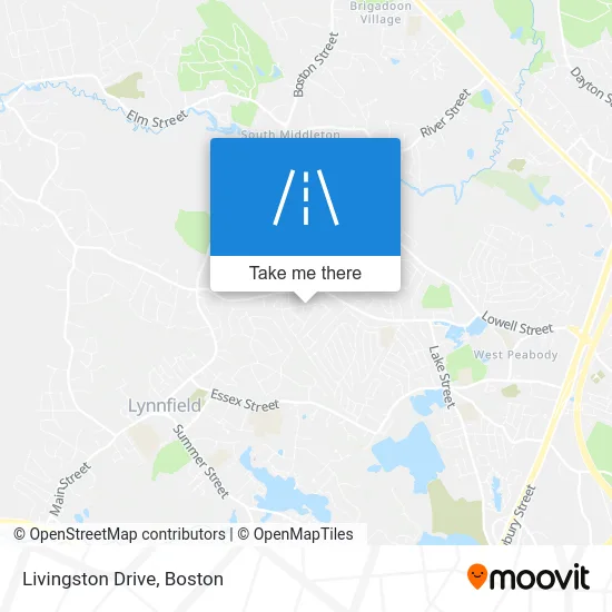 Livingston Drive map