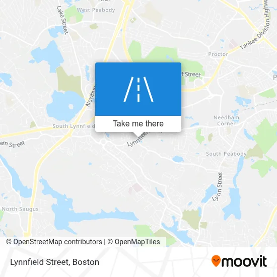 Lynnfield Street map