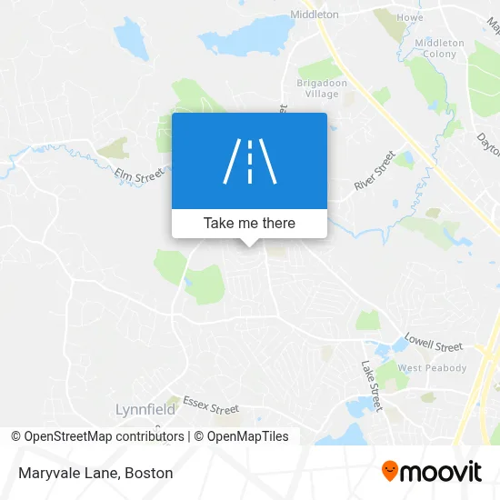 Maryvale Lane map