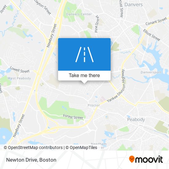 Mapa de Newton Drive