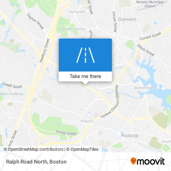 Ralph Road North map