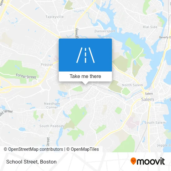 School Street map