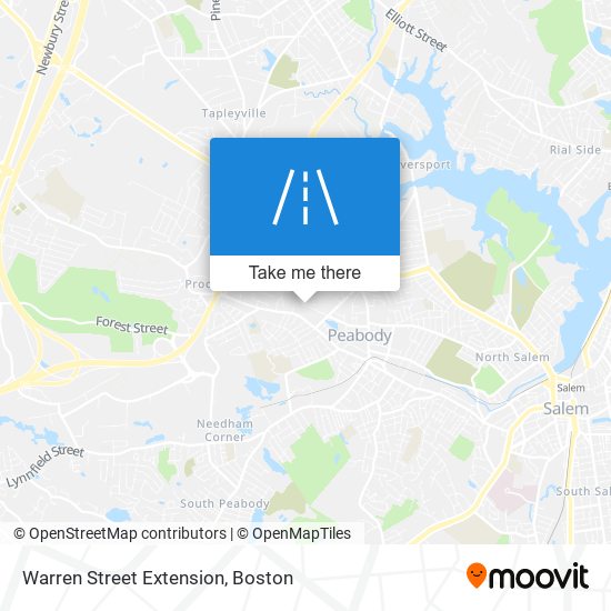 Warren Street Extension map