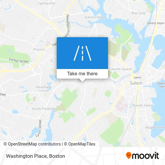 Washington Place map