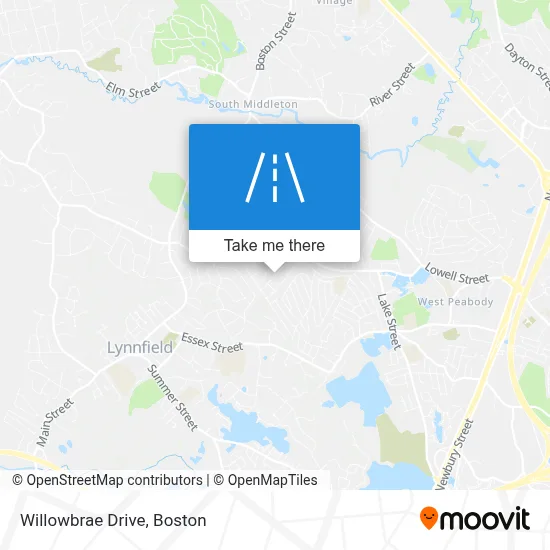 Willowbrae Drive map