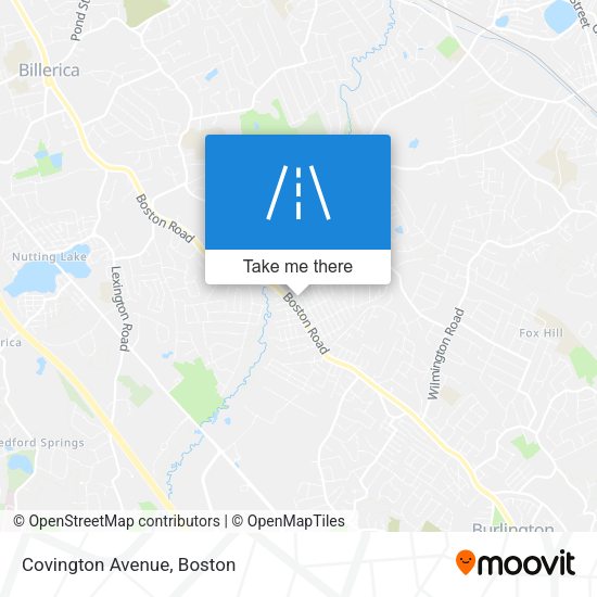 Mapa de Covington Avenue