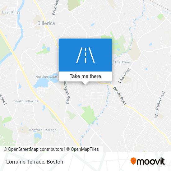 Mapa de Lorraine Terrace