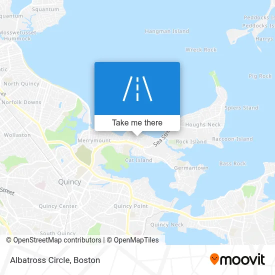 Albatross Circle map