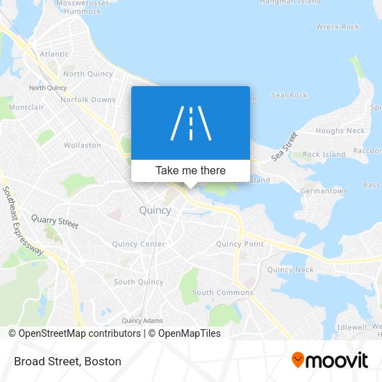 Mapa de Broad Street